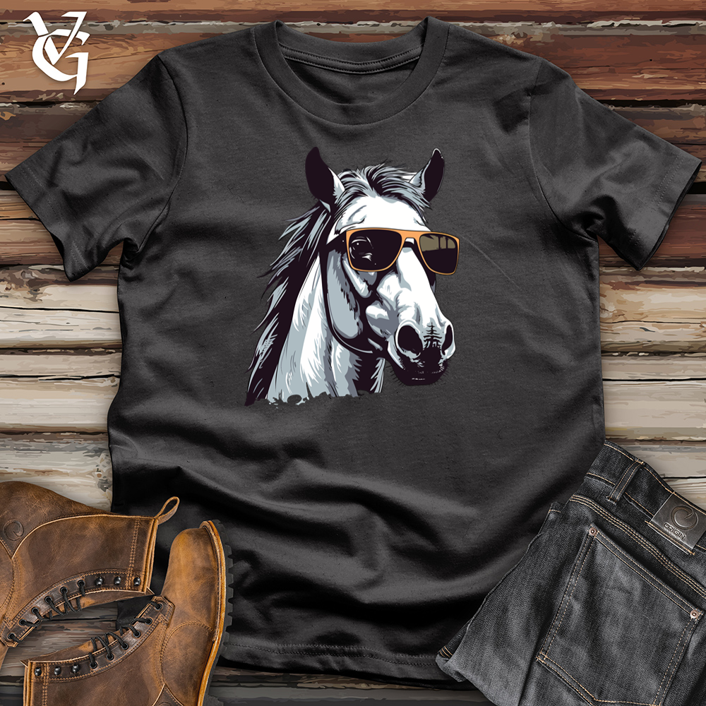 Viking Goods A Horse Cotton Tee Dark Grey / L