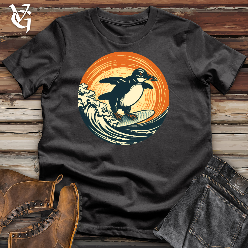 Viking Goods A penguin Cotton Tee Dark Grey / L