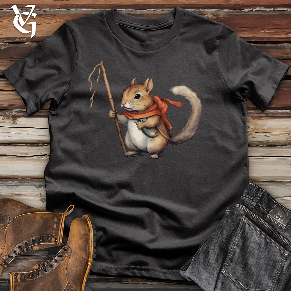 Viking Goods Accomplished Squirrel Cotton Tee Dark Grey / L