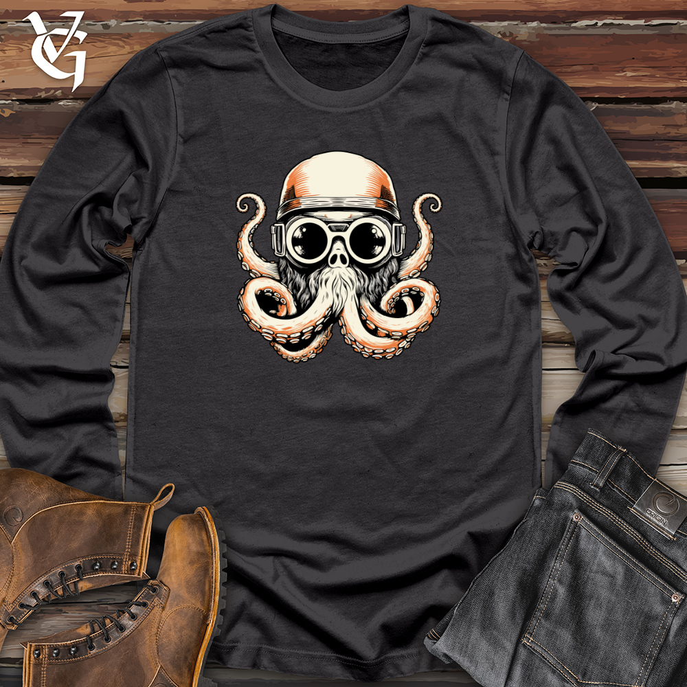 Viking Goods Airborne Octopus Adventure Long Sleeve Dark Grey / L