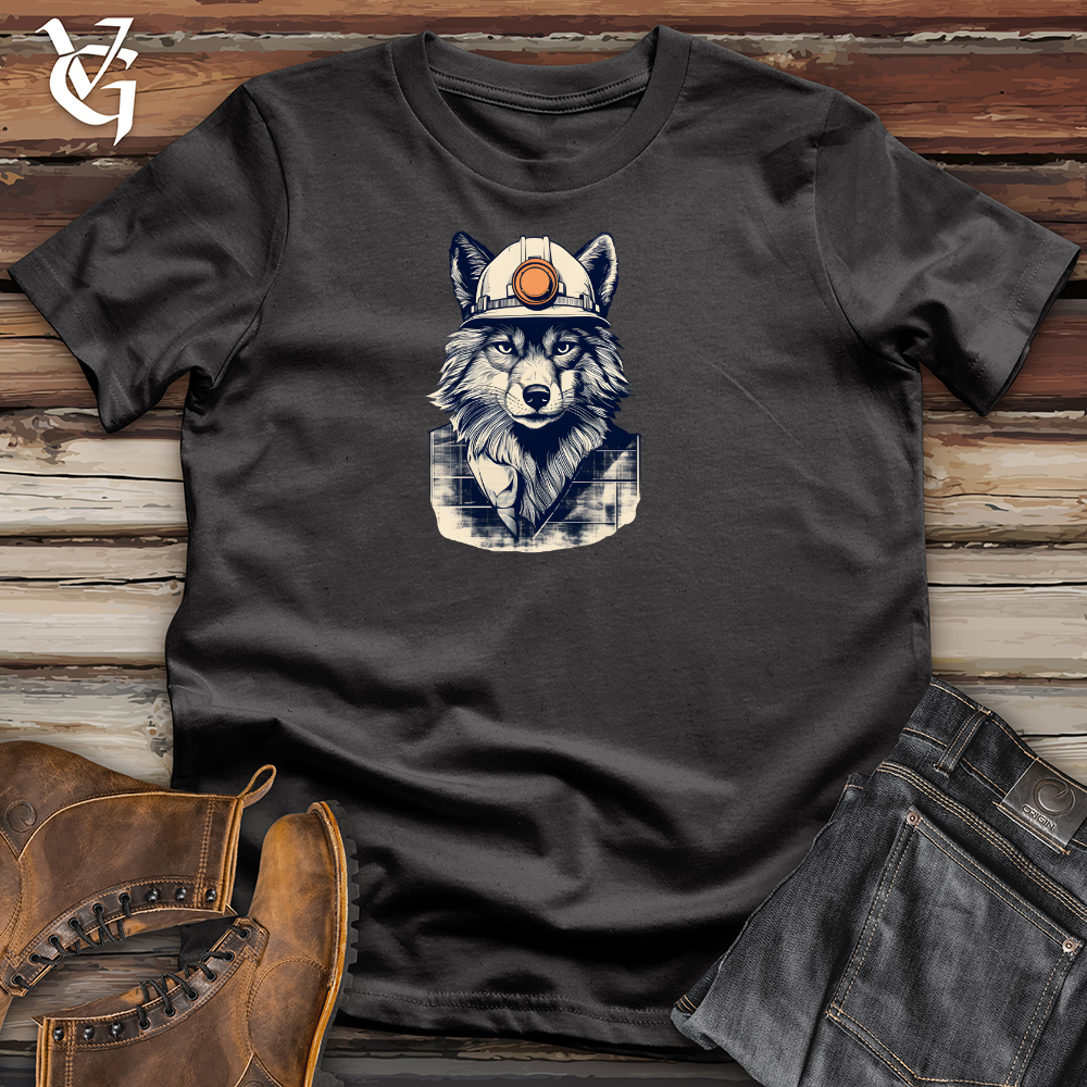 Viking Goods Architectural Howl Blueprint Cotton Tee Dark Grey / L