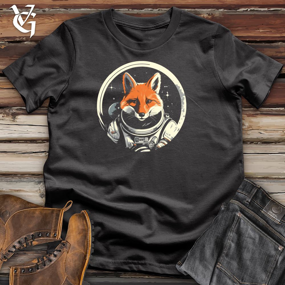 Viking Goods Astro Fox Expedition Cotton Tee Dark Grey / L