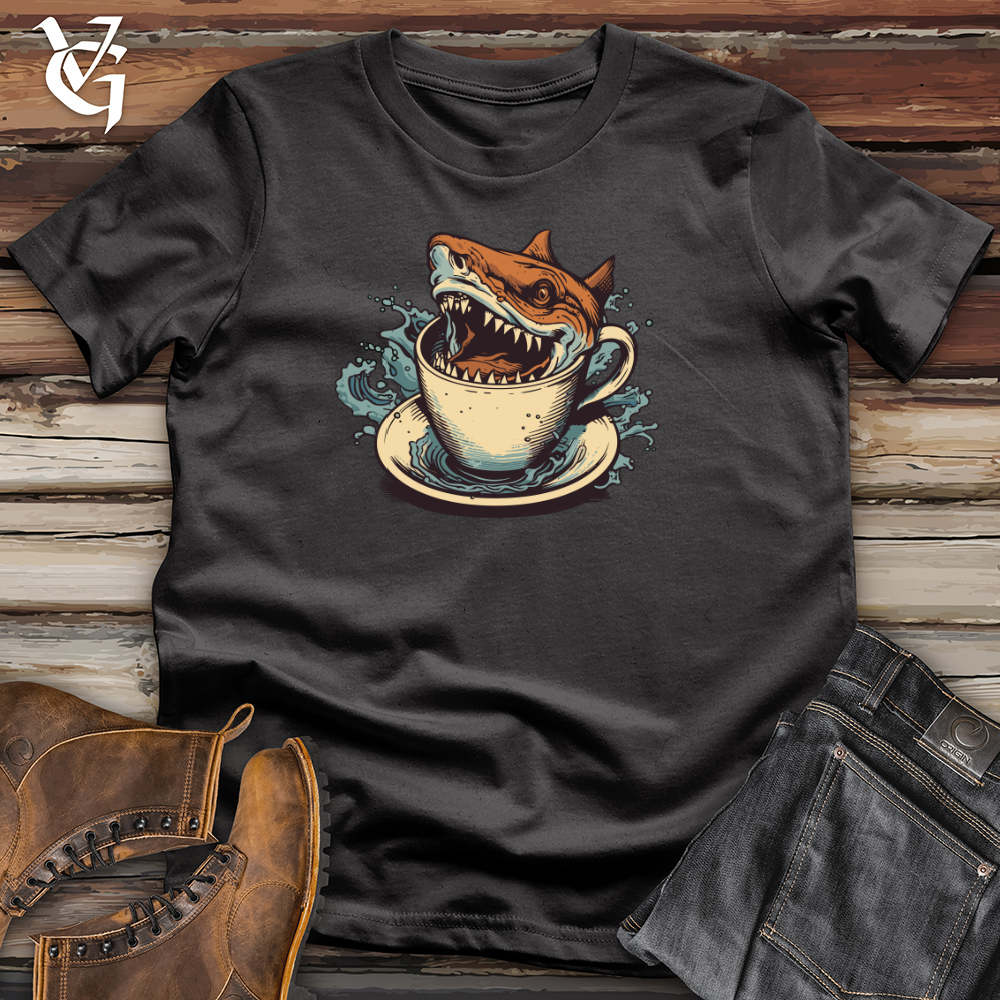 Viking Goods Barracuda Coffee Cotton Tee Dark Grey / L