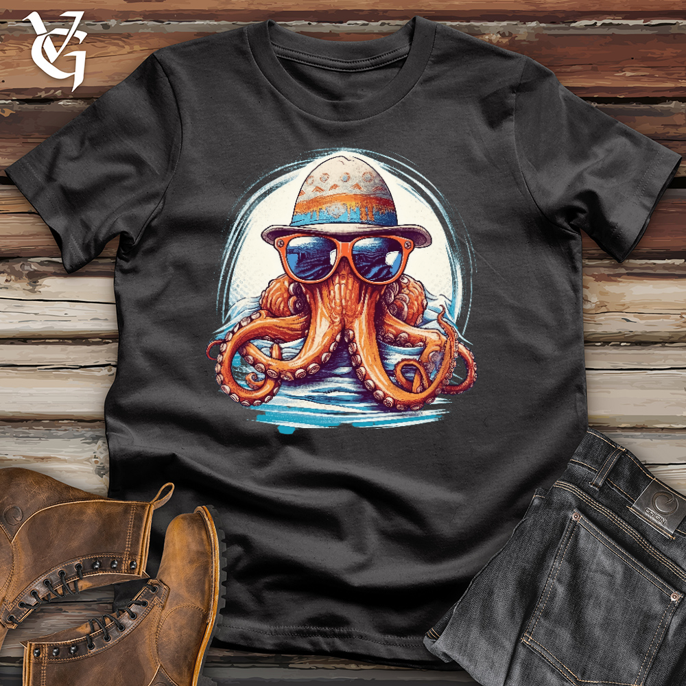 Viking Goods Cool Man Octopus Cotton Tee Dark Grey / L