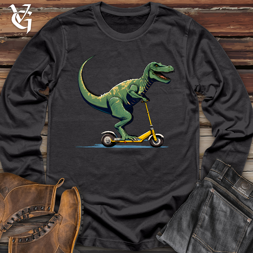 Viking Goods Dino Scoot Long Sleeve Dark Grey / L