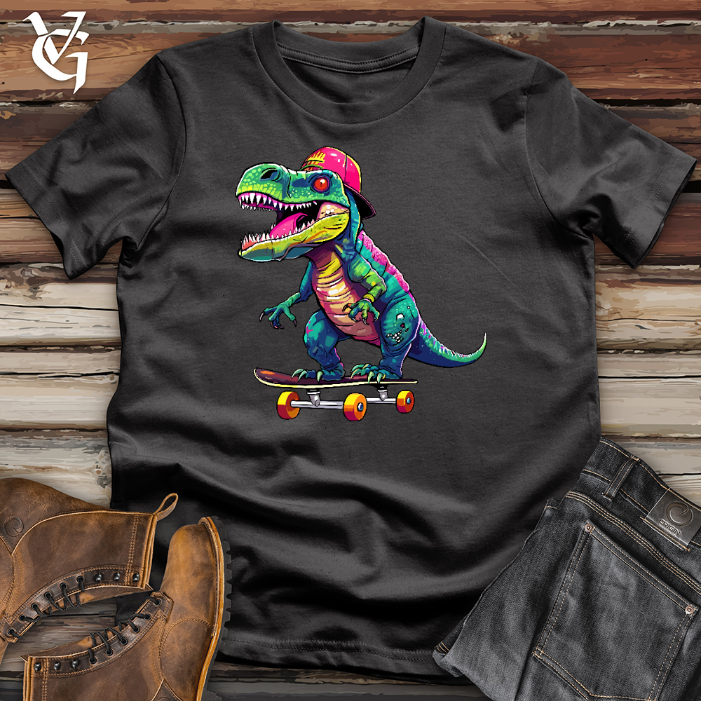 Viking Goods Dinoman Jones Cotton Tee Dark Grey / L