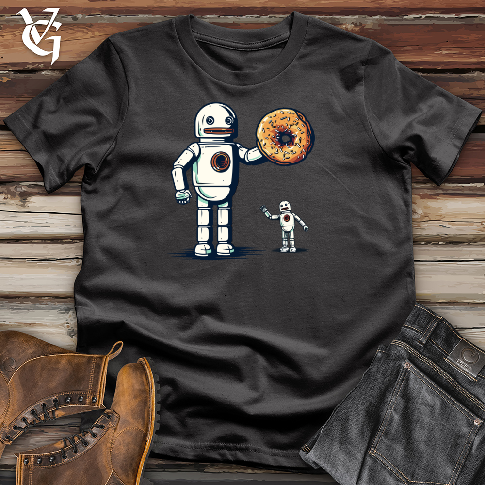 Viking Goods Doughbot Acrobatics Cotton Tee Dark Grey / L