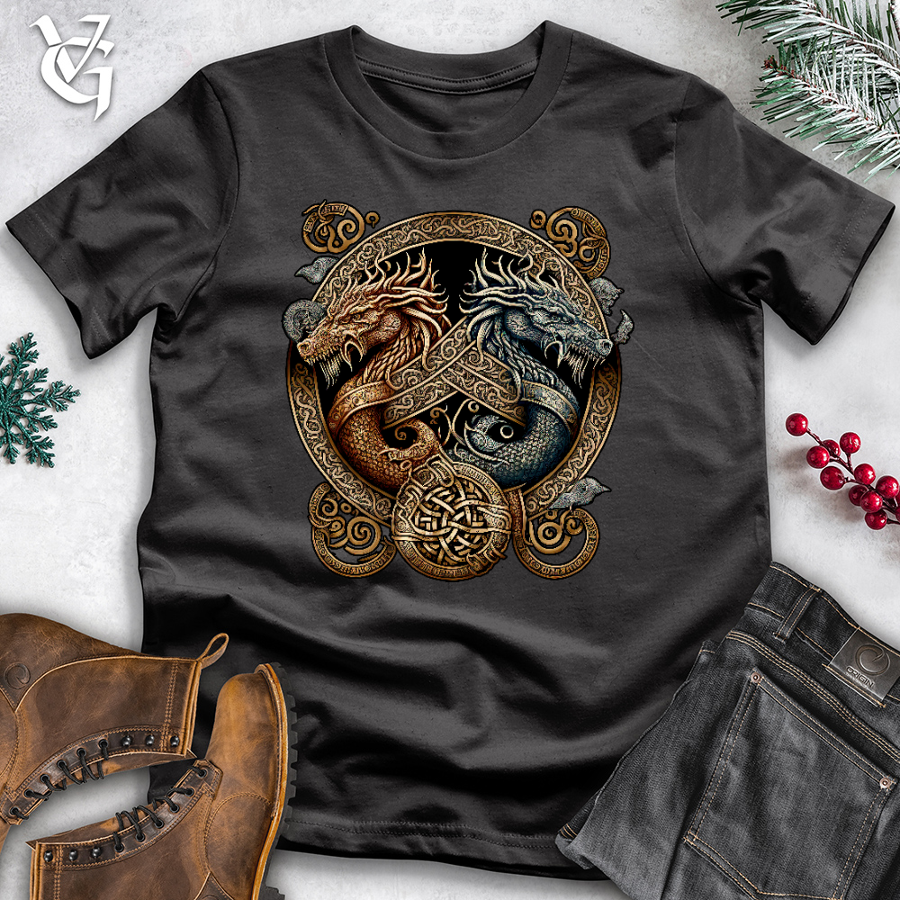 Viking Goods Dragon Dreams Cotton Tee Dark Grey / L