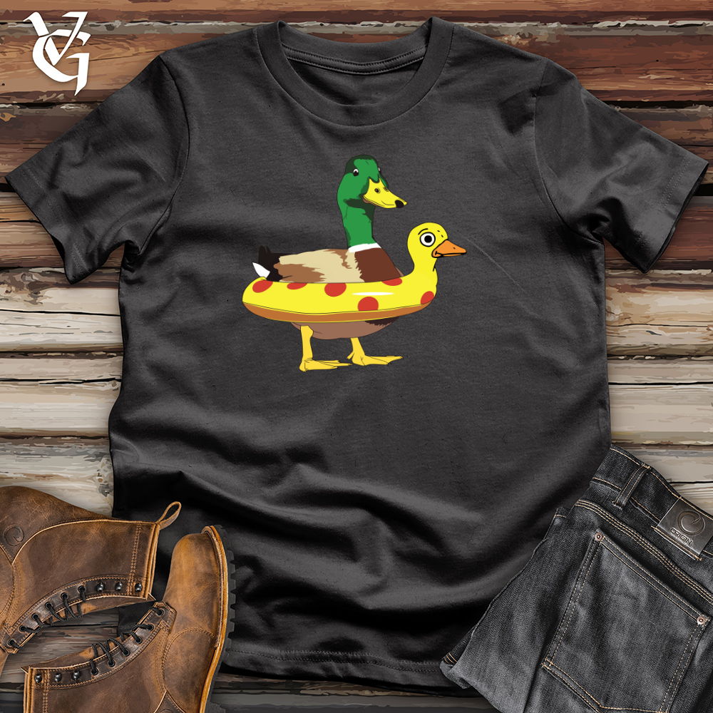 Viking Goods Duck Duck Swim Cotton Tee Dark Grey / L