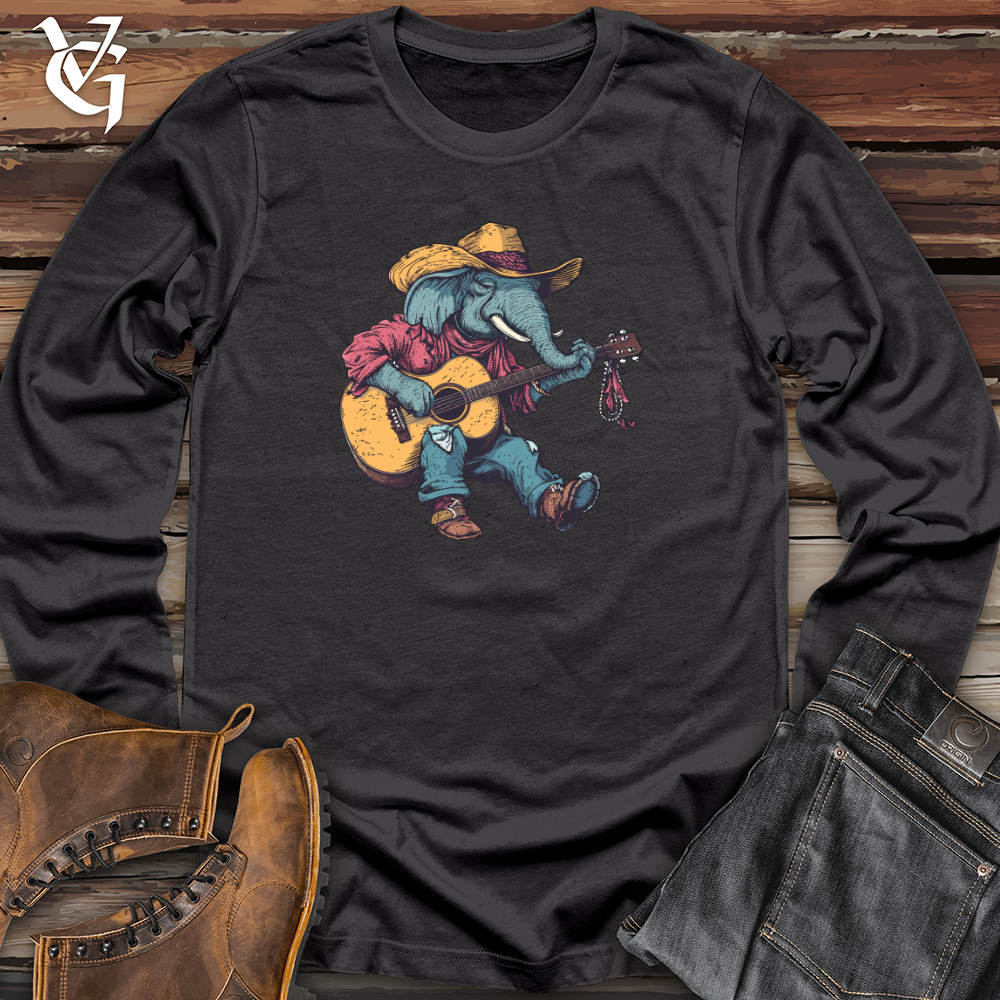 Viking Goods Elephant Country Strummer Long Sleeve Dark Grey / L