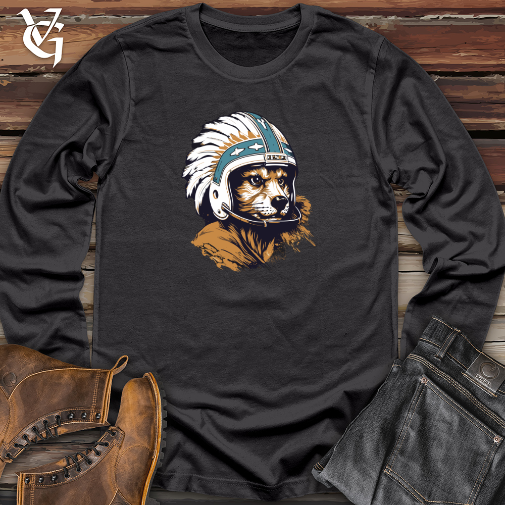 Viking Goods Foxy Touchdown Long Sleeve Dark Grey / L