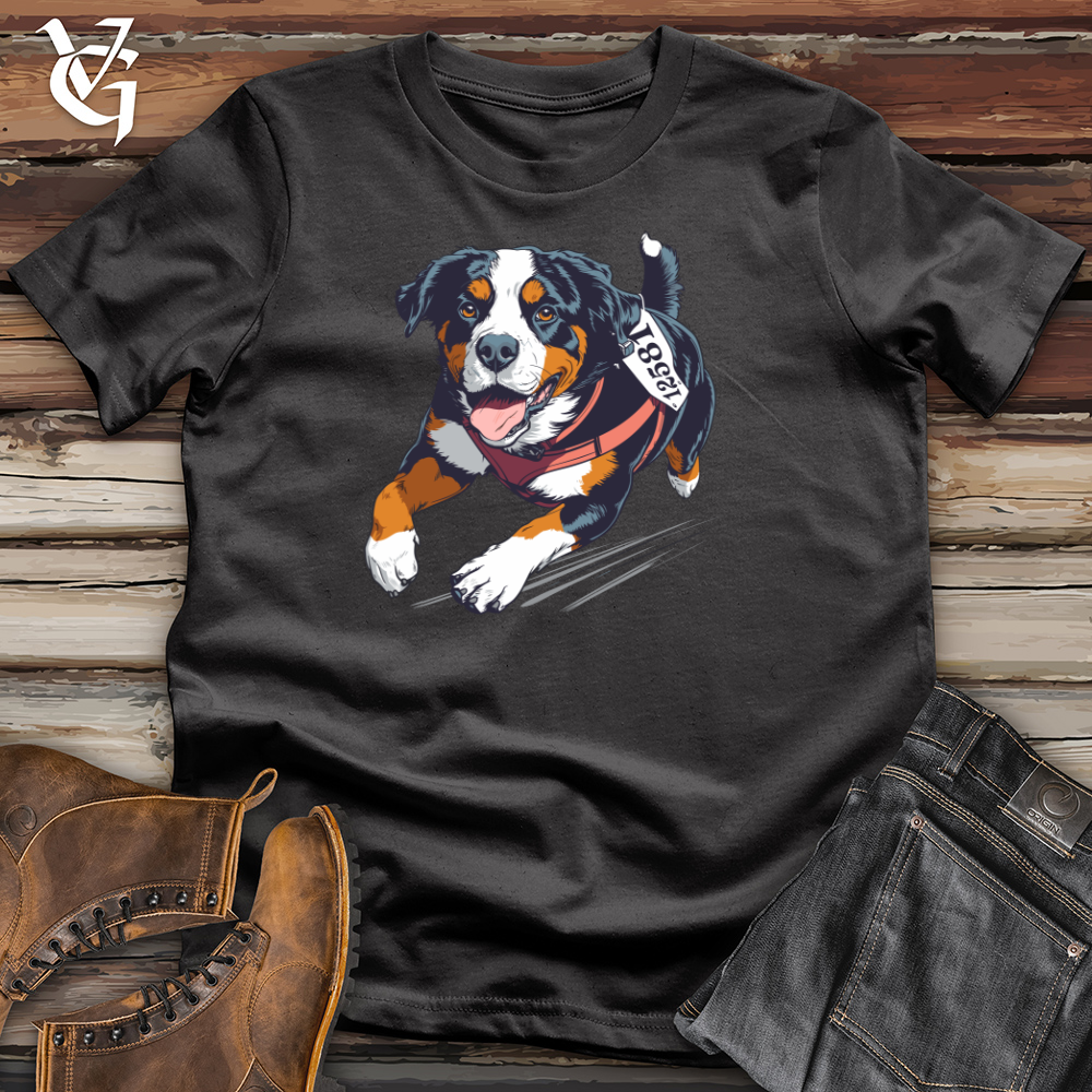 Viking Goods Great Swiss Runner Cotton Tee Dark Grey / L