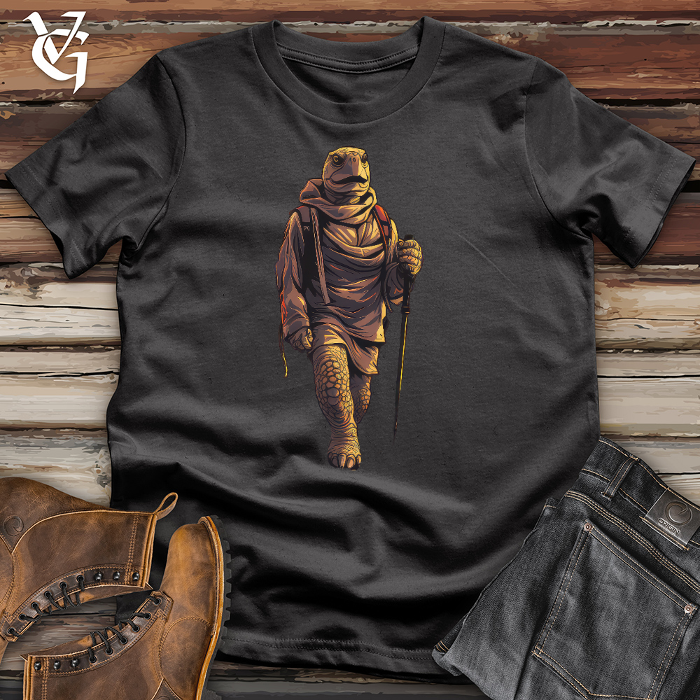 Viking Goods Hiking Nomad Turtle Cotton Tee Dark Grey / L