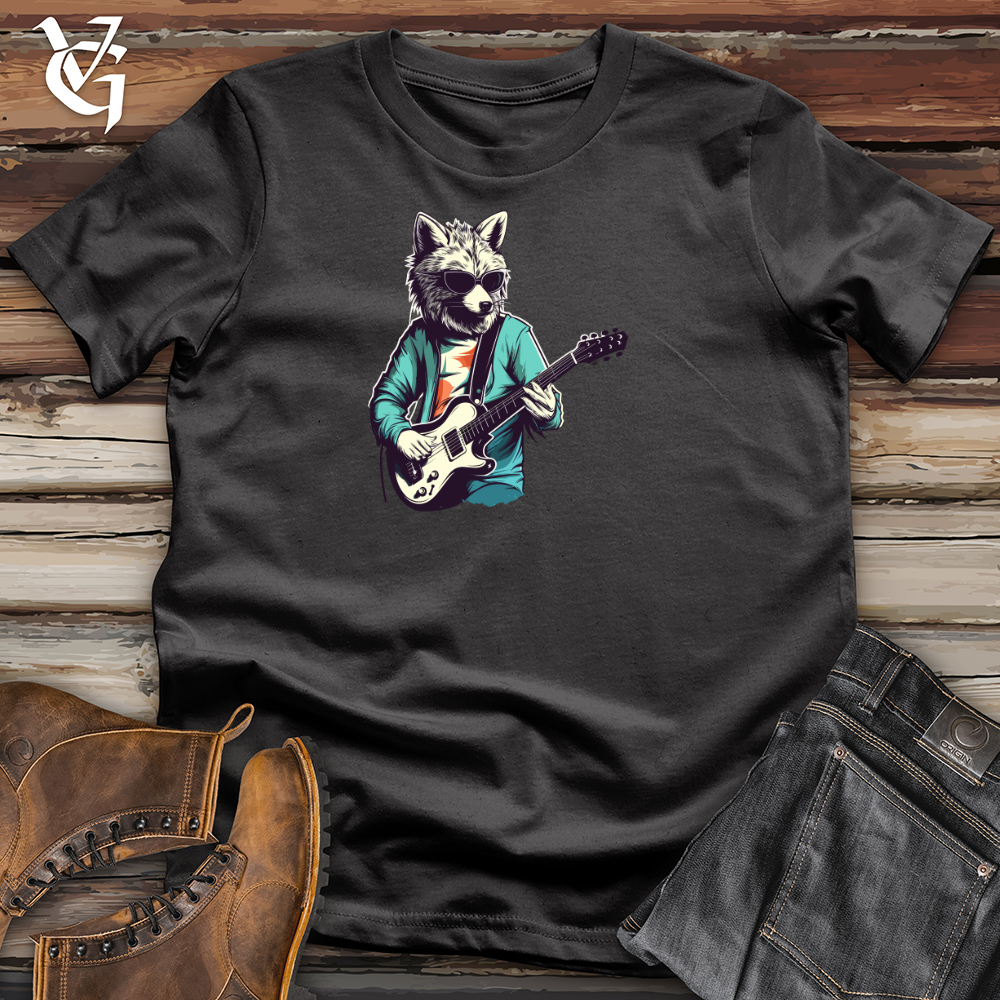 Viking Goods Howling Strings Cotton Tee Dark Grey / L