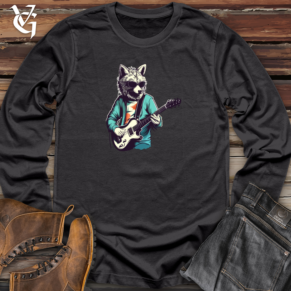 Viking Goods Howling Strings Long Sleeve Dark Grey / L