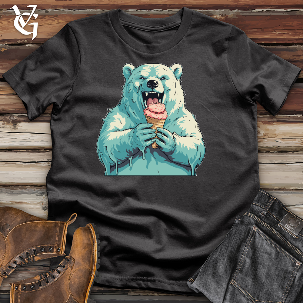 Viking Goods Joyful Bear Treat Cotton Tee Dark Grey / L