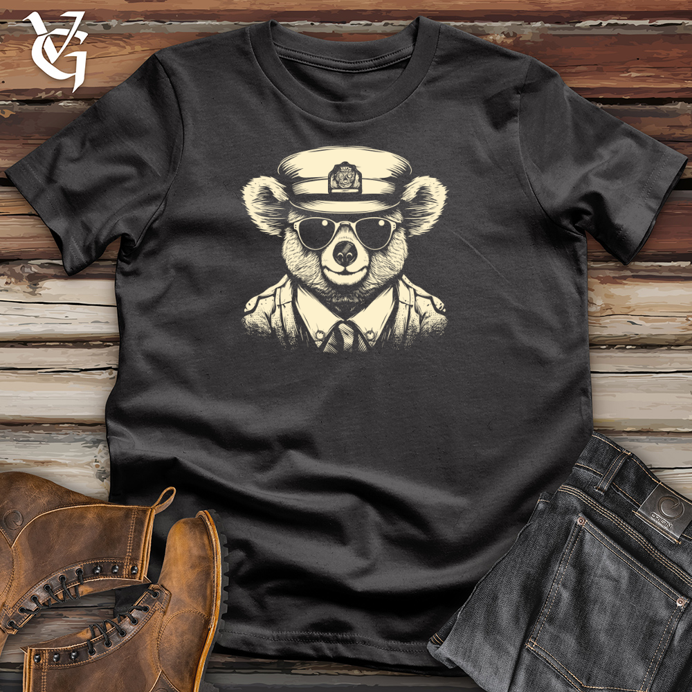 Viking Goods Koala Cop Defender Cotton Tee Dark Grey / L