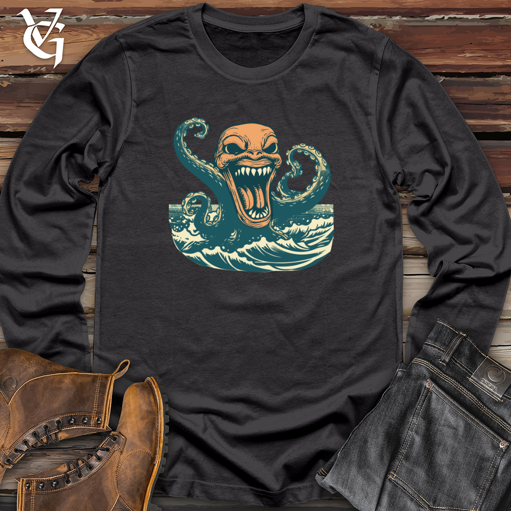 Viking Goods Kraken Cyclist Long Sleeve Dark Grey / L