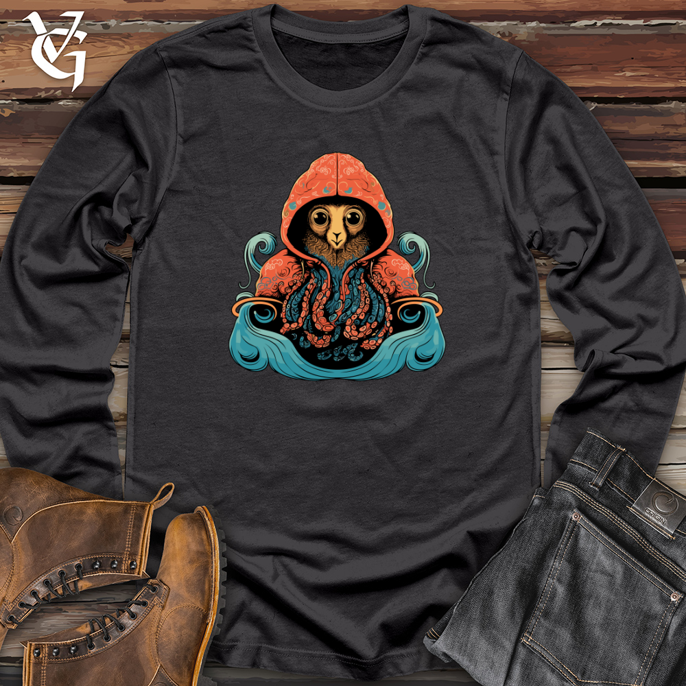 Viking Goods Llama Octopus Fusion Long Sleeve Dark Grey / L