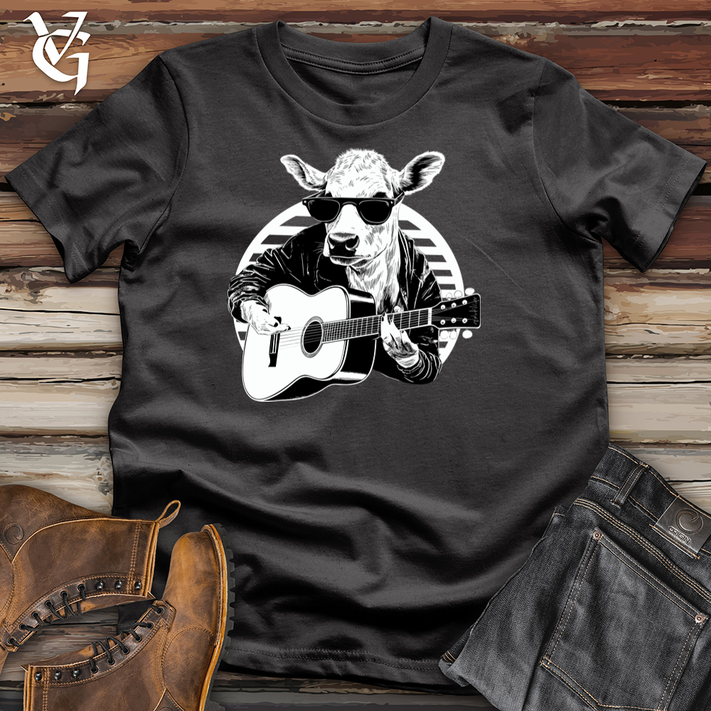 Viking Goods Moozical Cowntender Cotton Tee Dark Grey / L