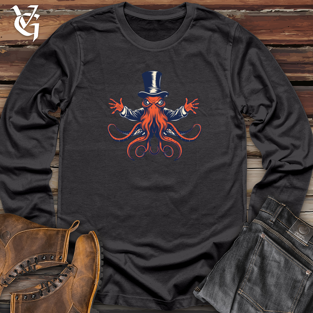 Viking Goods Mystical Cephalopod Long Sleeve Dark Grey / L