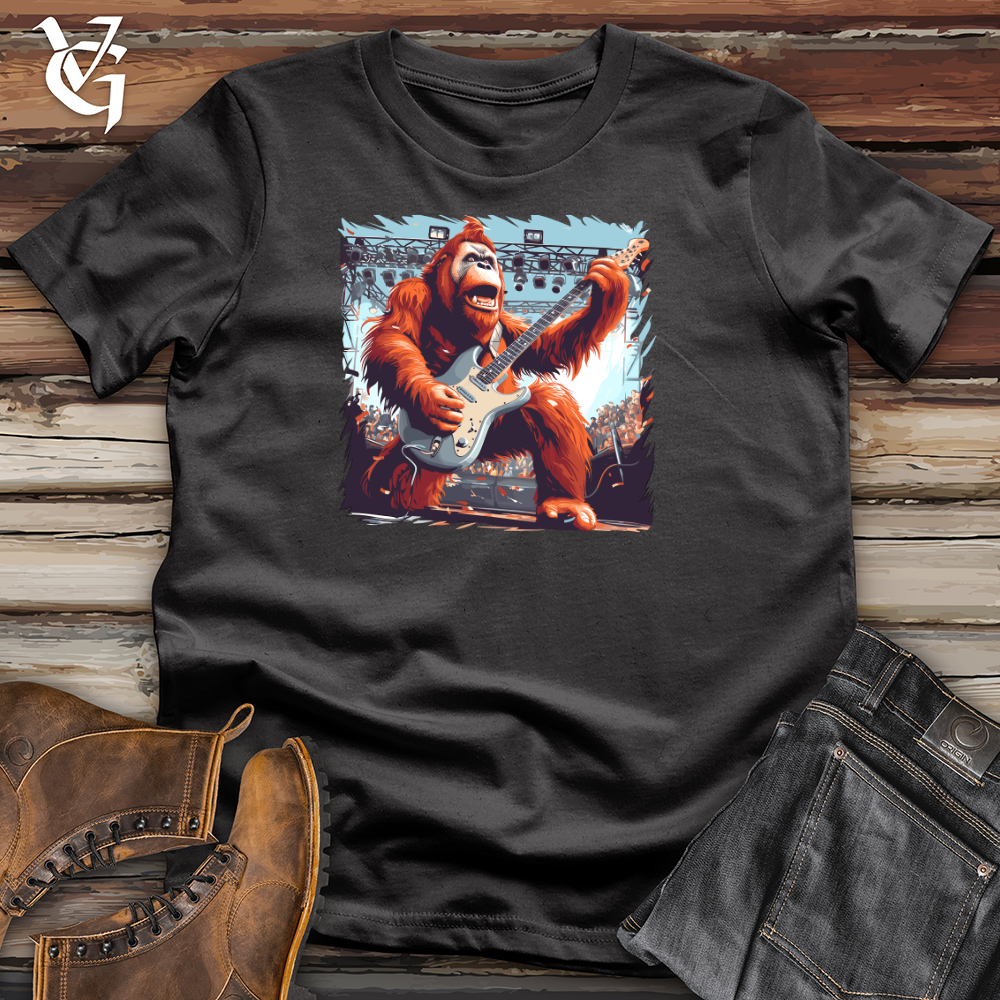 Viking Goods Orangutan Music Festival Cotton Tee Dark Grey / L