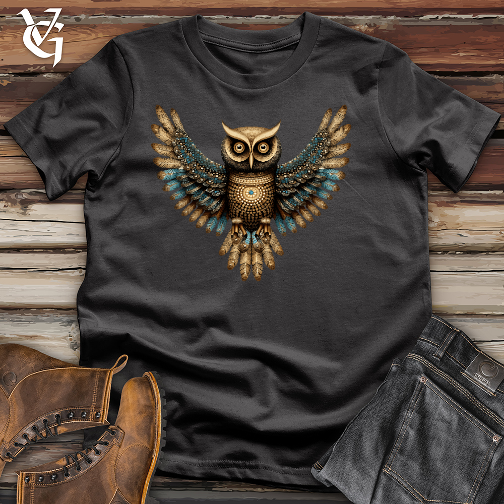 Viking Goods Owl Arise Cotton Tee Dark Grey / L