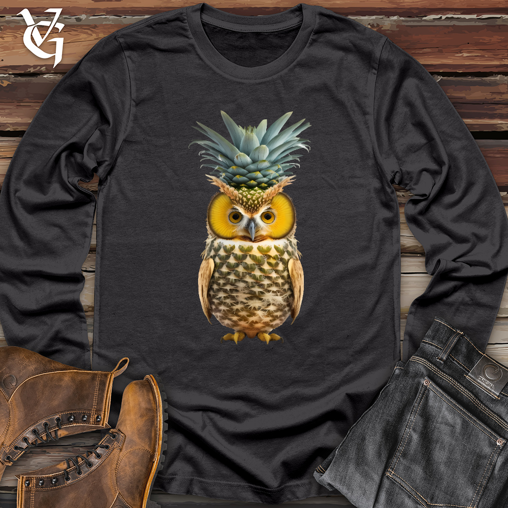 Viking Goods Pineowlpple Long Sleeve Dark Grey / L