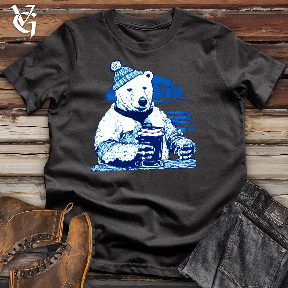 Viking Goods Polar Bear Break Cotton Tee Dark Grey / L