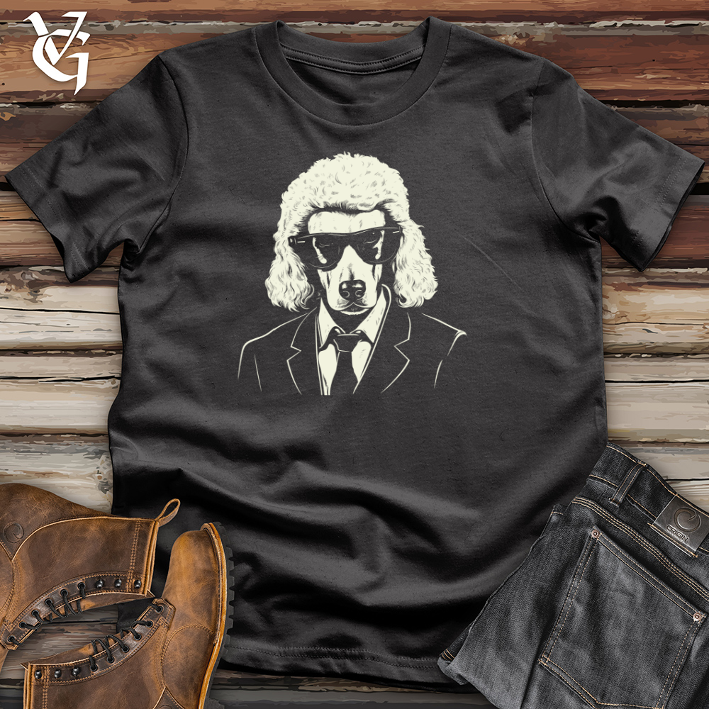 Viking Goods Poodle Noir Cool Cotton Tee Dark Grey / L