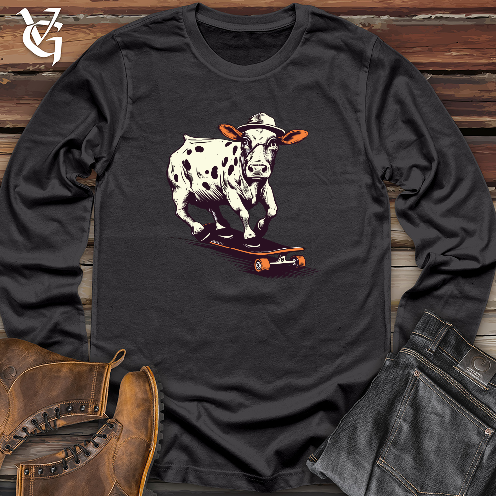 Viking Goods Radical Bovine Skater Long Sleeve Dark Grey / L