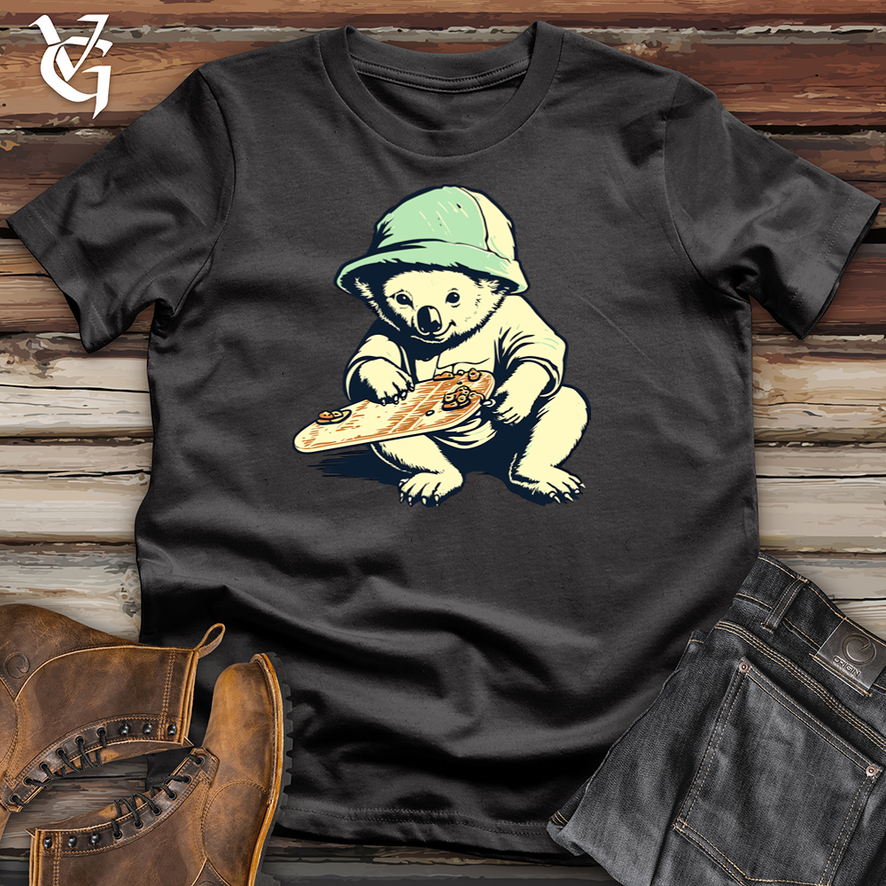 Viking Goods Radical Koala Skates Cotton Tee Dark Grey / L