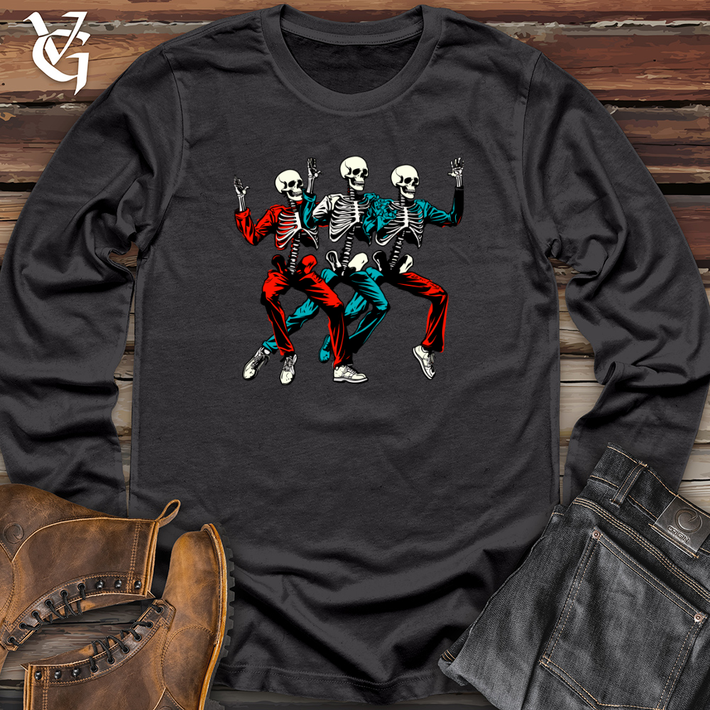 Viking Goods Retro Groove Fusion Long Sleeve Dark Grey / L