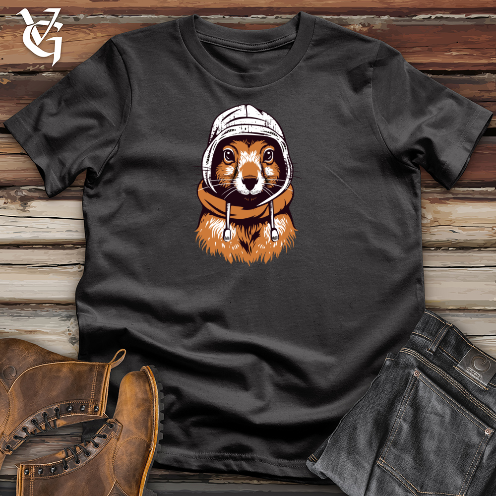 Viking Goods Retro Nutty Style Cotton Tee Dark Grey / L