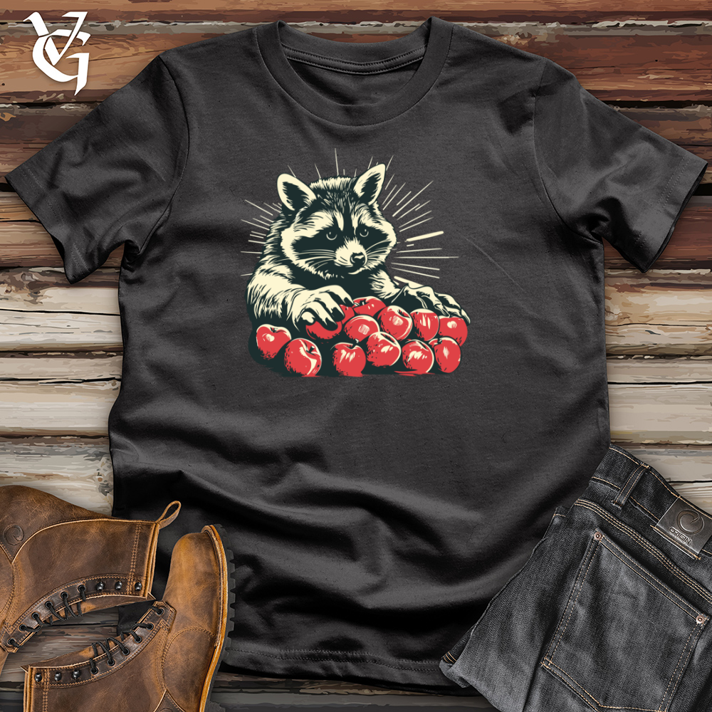 Viking Goods Retro Orchard Raider Cotton Tee Dark Grey / L