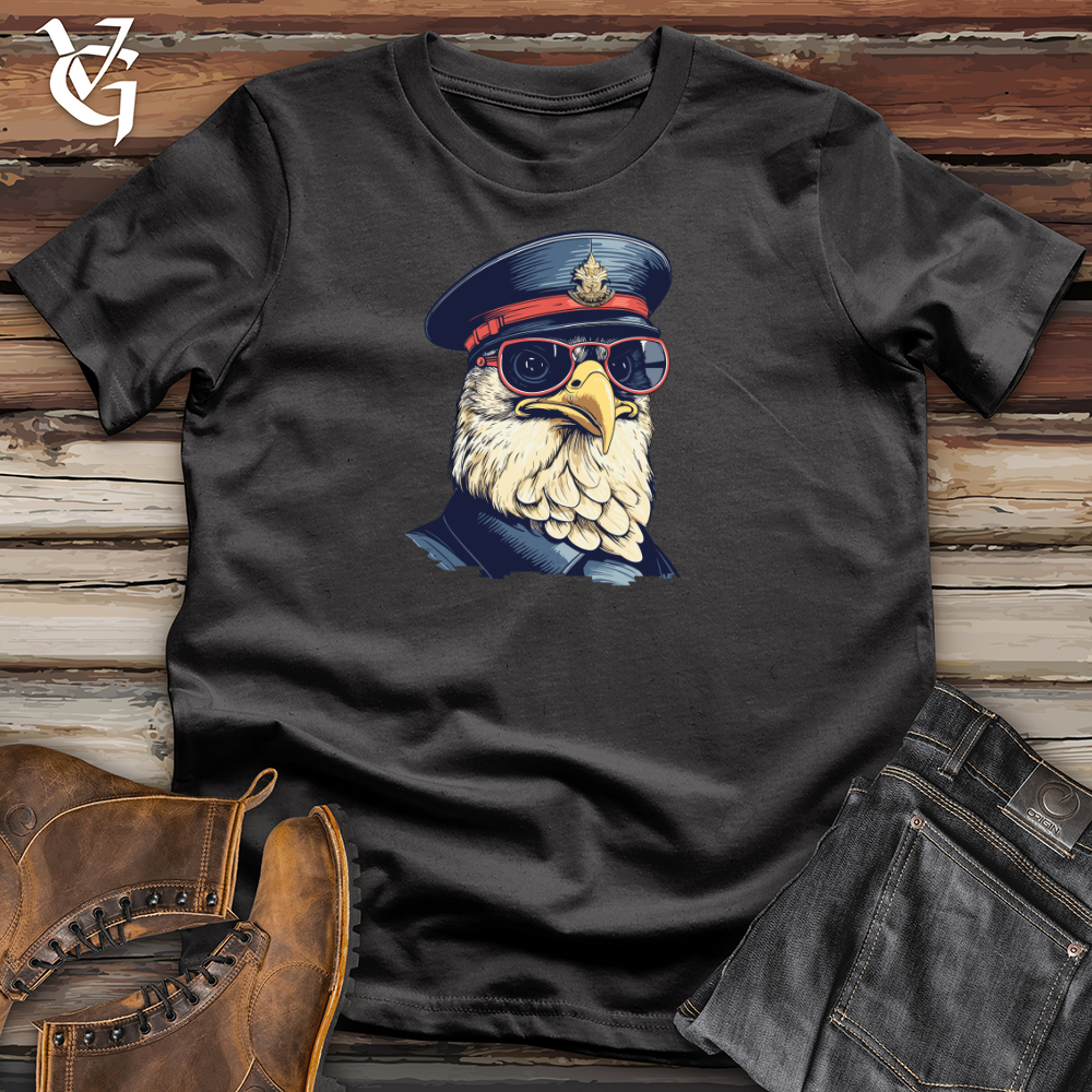 Viking Goods Retro Police Clucker Cotton Tee Black / L