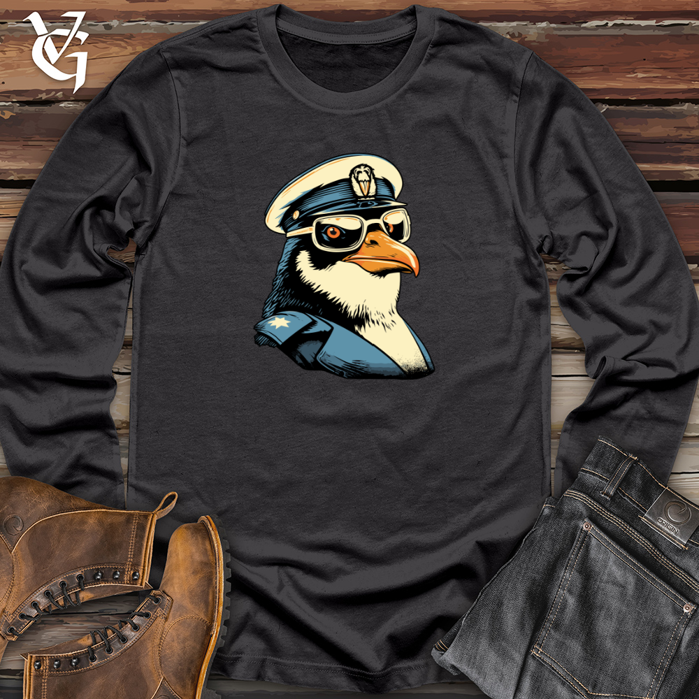 Viking Goods Retro Rook Long Sleeve Dark Grey / L