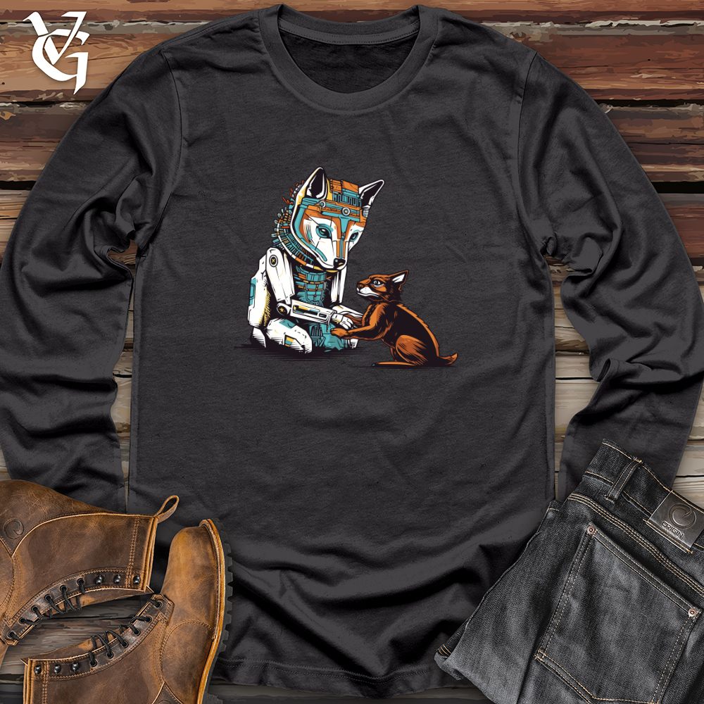 Viking Goods RoboFox Pal Long Sleeve Dark Grey / L