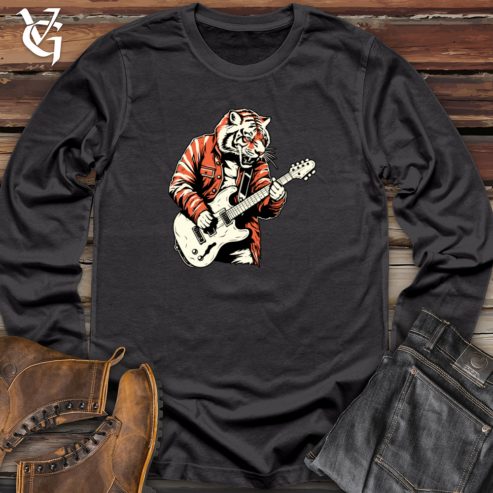 Viking Goods Rockin' Roar Tiger Long Sleeve Dark Grey / L