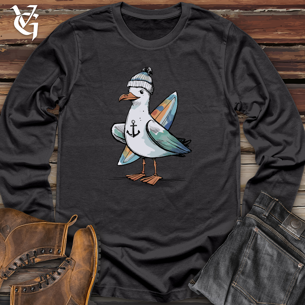 Viking Goods Sea Gull Surf Long Sleeve Dark Grey / L