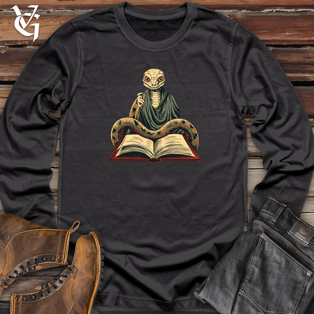 Viking Goods Serpents Tale Serenity Long Sleeve Dark Grey / L