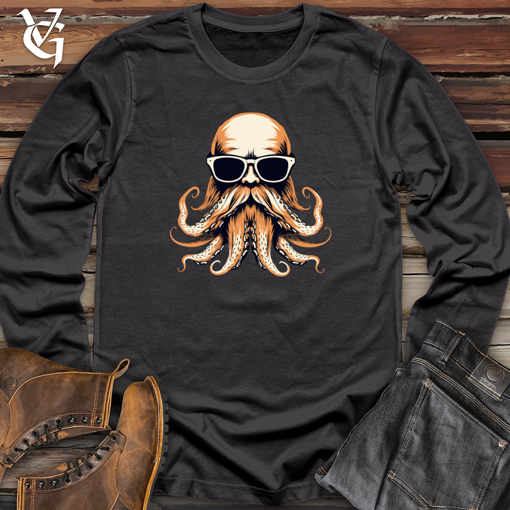 Viking Goods Shady Sea Beast Long Sleeve Dark Grey / L