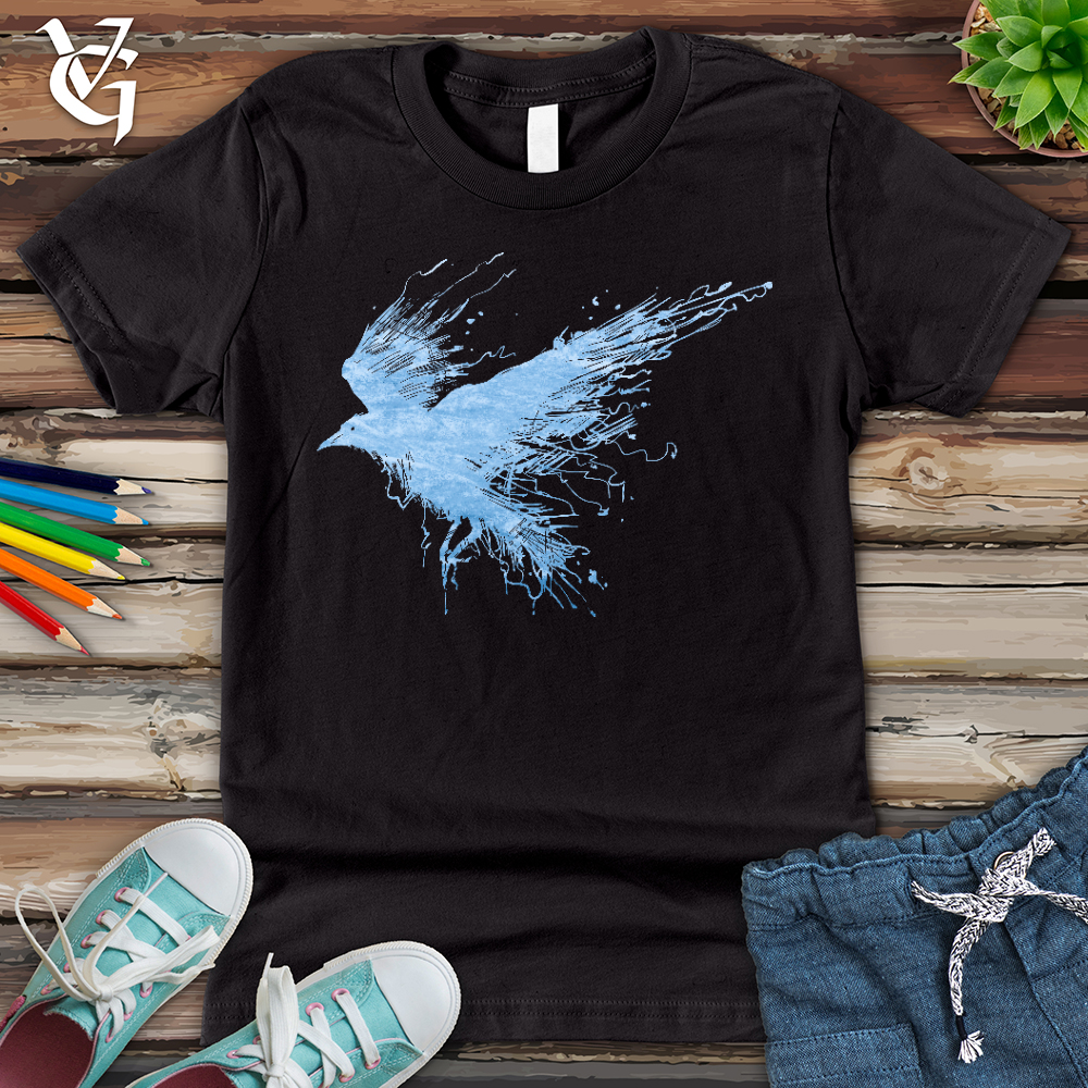 Viking Goods Smokey Winter Raven Youth Tee Dark Grey / L