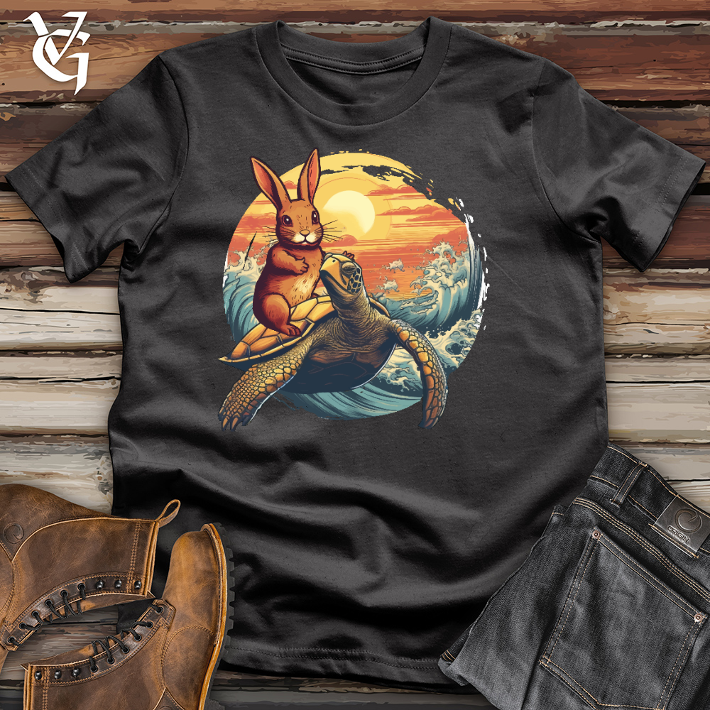 Viking Goods Squirrel Surf Cotton Tee Dark Grey / L