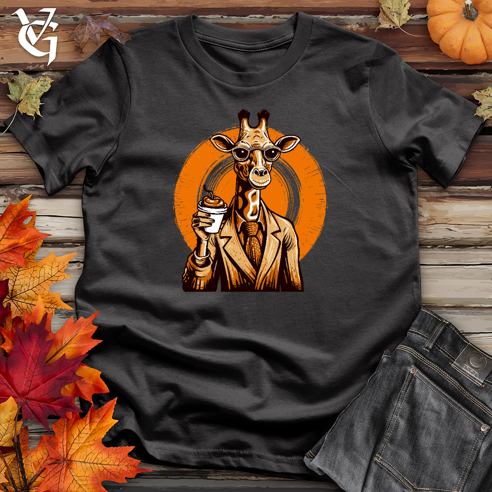 Viking Goods Tall Neck Sipper Cotton Tee Dark Grey / L