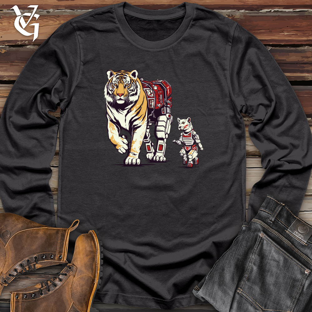 Viking Goods Tiger Mech Partner Long Sleeve Dark Grey / L
