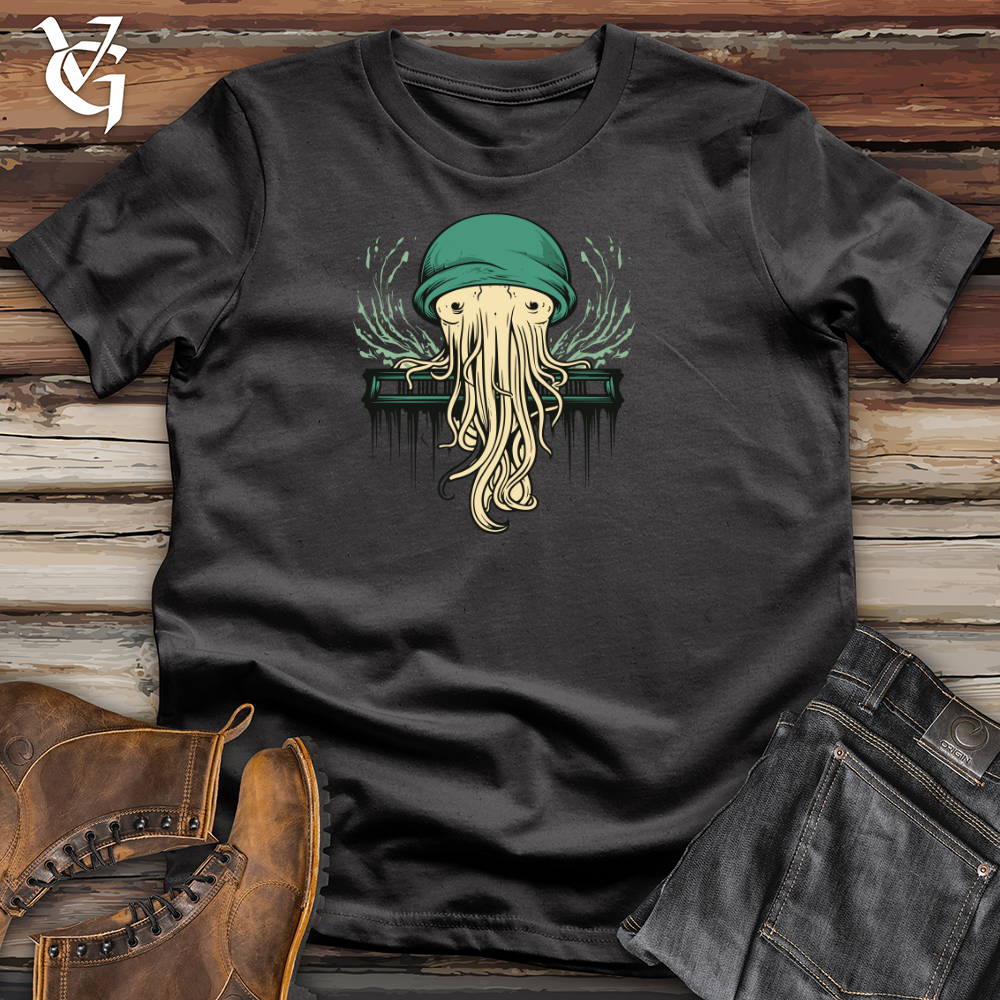 Viking Goods Vintage Groove Medusa Cotton Tee Dark Grey / L