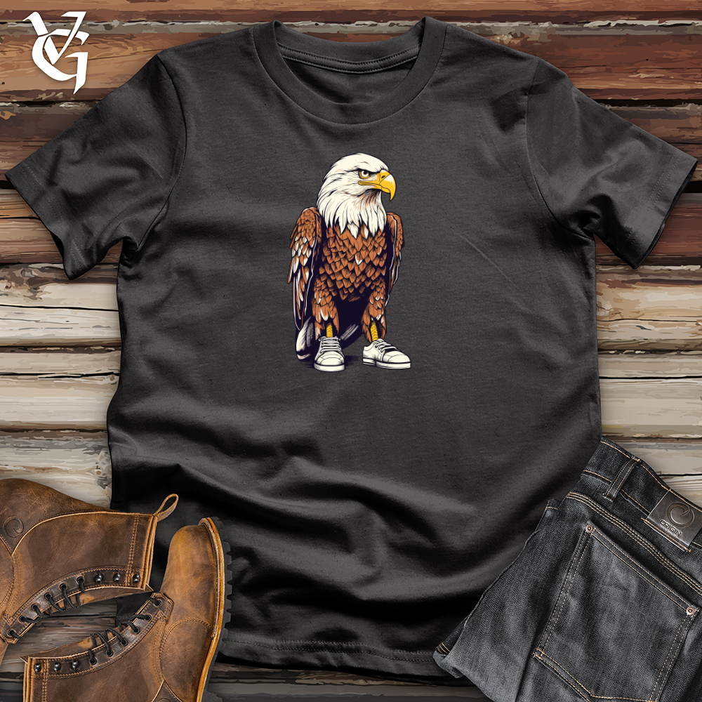 Viking Goods Vintage Sneaker Eagle Cotton Tee Dark Grey / L