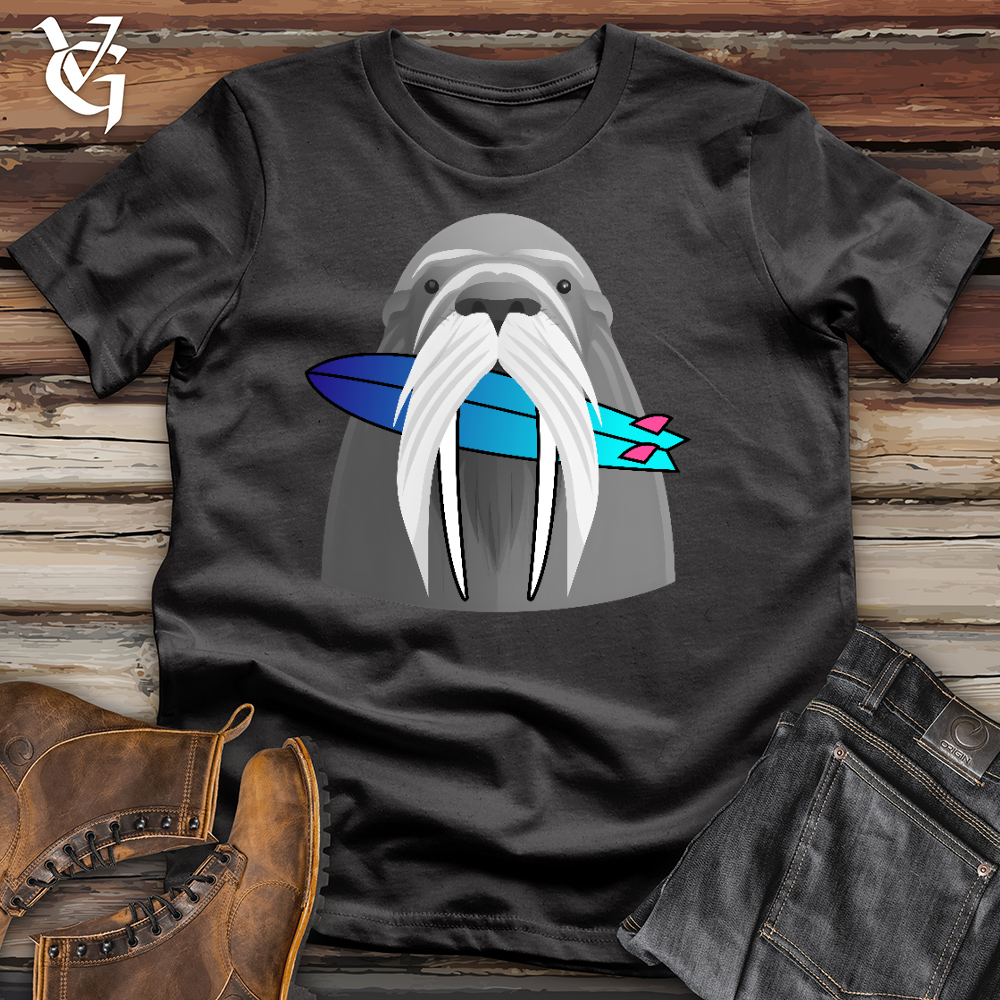 Viking Goods Walrus Cotton Tee Dark Grey / L