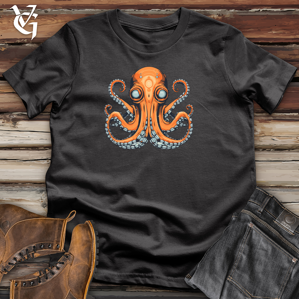 Viking Goods Whimsical Tentacle Playmate Cotton Tee Dark Grey / L